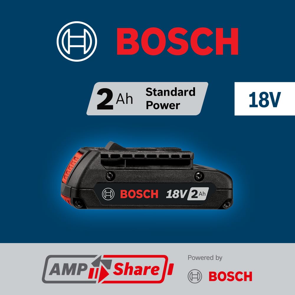 Bosch GBA18V80-2PK 18V CORE18V® Lithium-Ion 8 Ah High Power Battery, 2-Pack