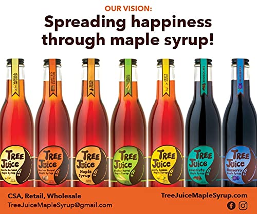 Tree Juice Maple Syrup Gift Box | Gift for Birthdays, Corporate, Holidays, and more | 6-2 ounce bottles…