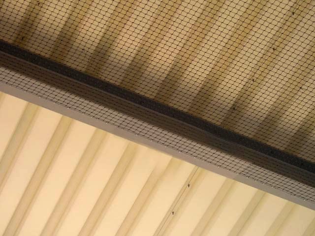 Bird-X Deterrent Physical Barrier, Bird/Wildlife Control, 1400 sq ft (NET-STR-100), Black