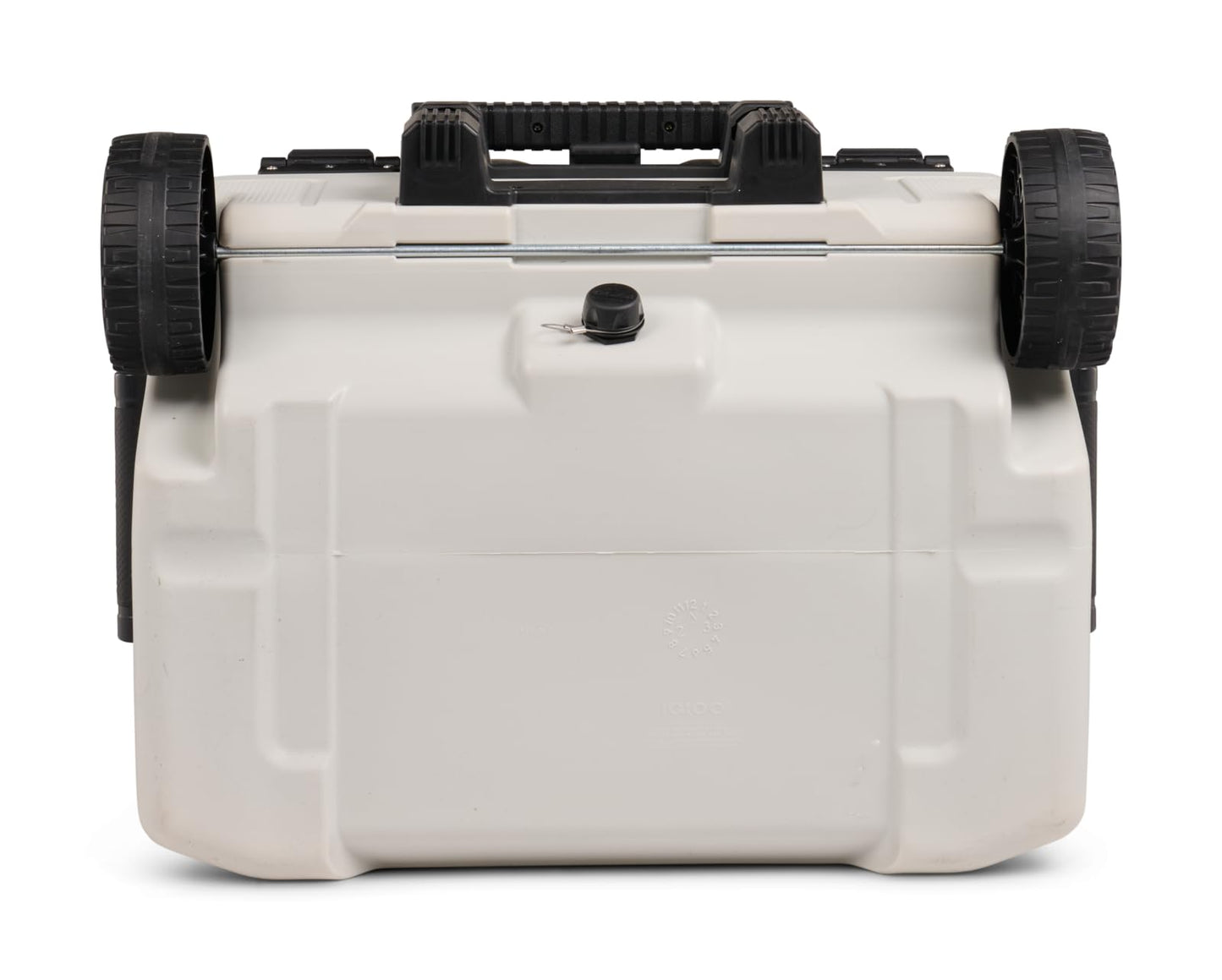 Igloo Trailmate 52Qt Wheeled Cooler, Insulated Hard Shell Ice Chest, Carbonite