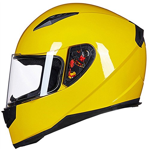 ILM Full Face Motorcycle Street Bike Helmet with Removable Winter Neck Scarf + 2 Visors DOT Model-JK313