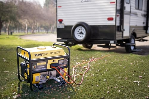 Champion Power Equipment 4375-Watt RV Ready Portable Generator with CO Shield