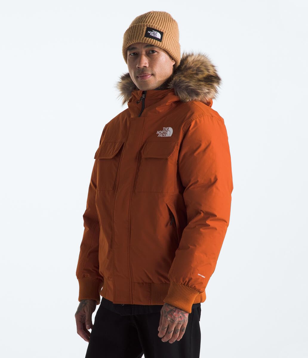 THE NORTH FACE Men's McMurdo Bomber Jacket | Waterproof, Waterfowl Down Insulation, Hooded Jacket