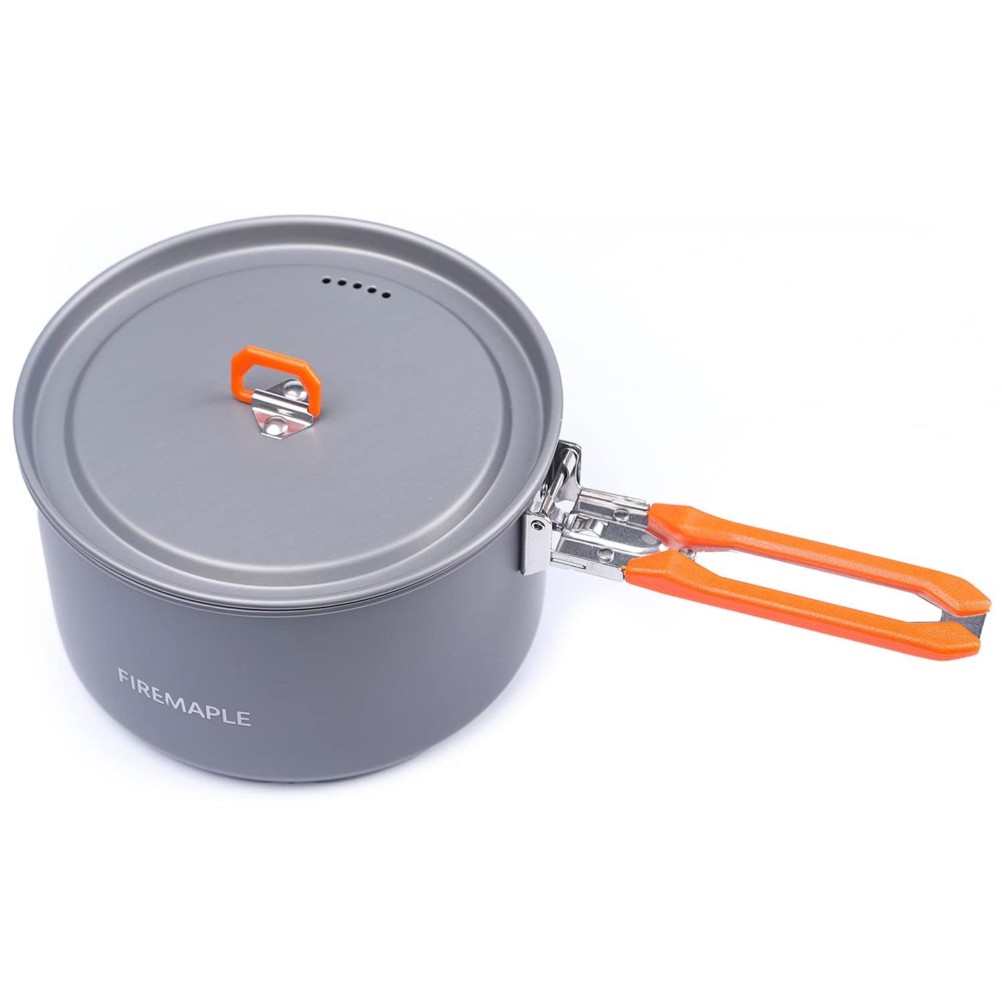 Fire-Maple Feast 4 Piece Camping Cookware Cookware Cookware Kit Outdoor Cookware Set with Pots, Kettle, Saucepans and Spatula for Hiking Fishing Picnic