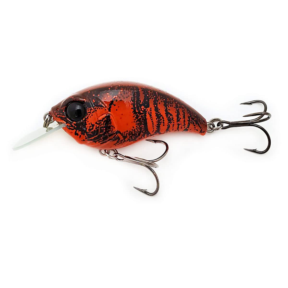 BILL LEWIS Lifelike SB-57 3/8 OZ. MDJ Series Squarebill Crankbait Fishing Lure with Mustad Triple Grip Hooks