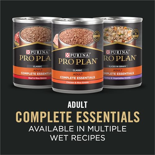 Purina Pro Plan Complete Essentials Shredded Blend Chicken and Rice Dog Food Dry Formula with Probiotics for Dogs - 47 lb. Bag