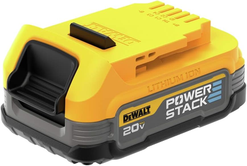 DEWALT 20V MAX POWERSTACK Lithium Ion Battery 2 Pack (DCBP034-2)