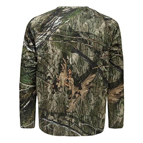 Mossy Oak Camo Hunting Shirts for Men Long Sleeve