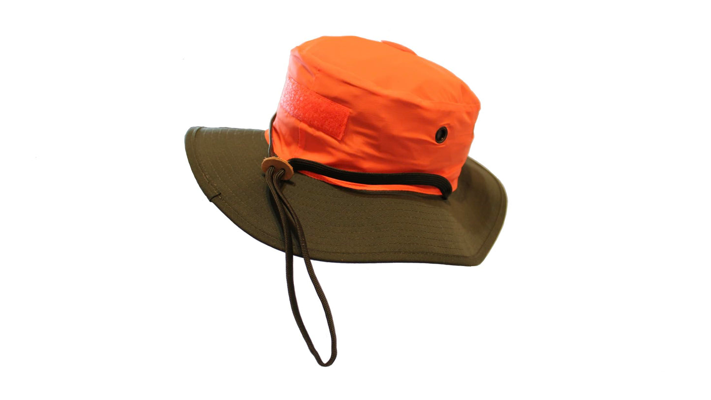 Reversible Blaze Boonie hat- 100% Ripstop - Scouting, Tactical, SAR, Hunting, Hiking, Camping, Fishing, Sun hat