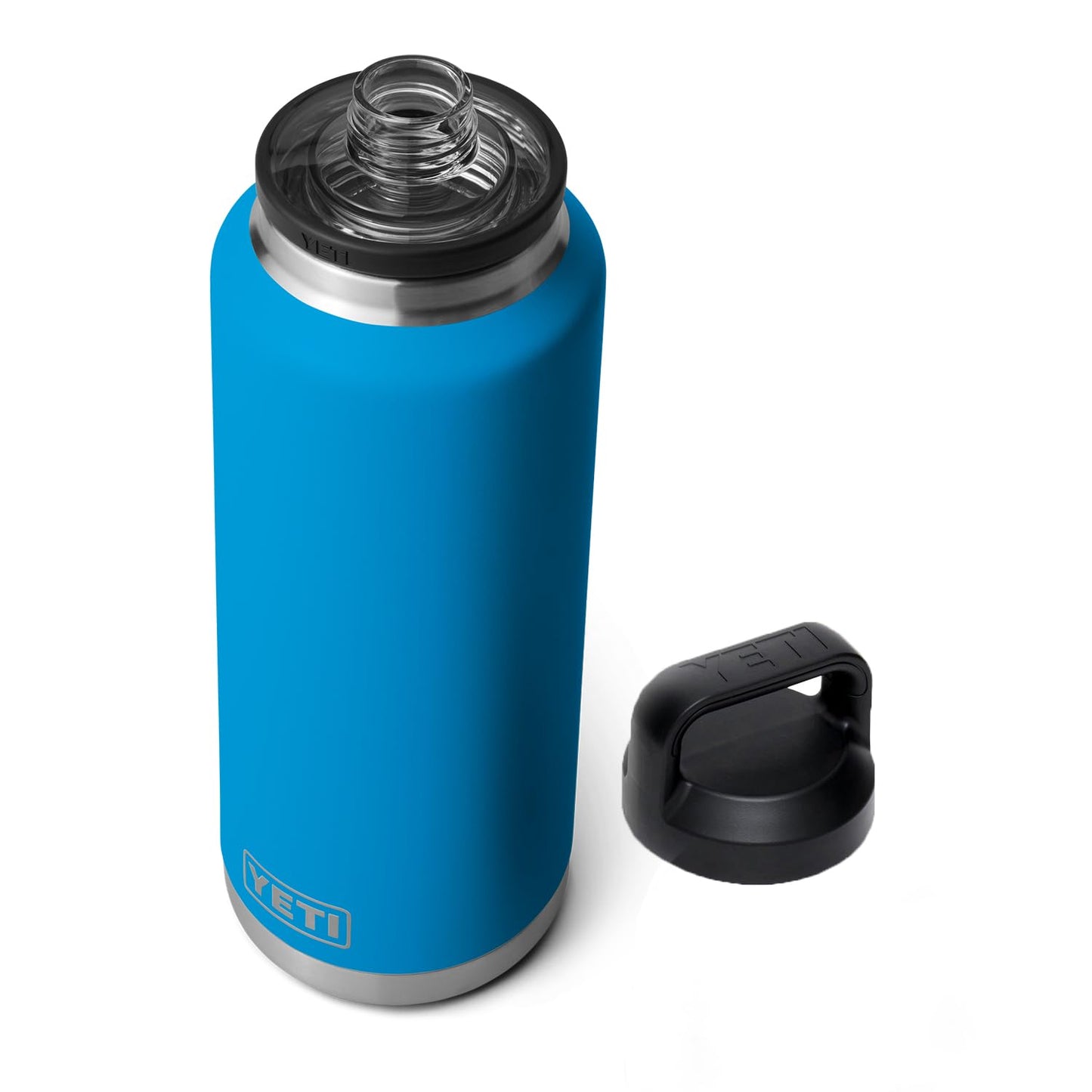 YETI Rambler 46 oz Bottle, Vacuum Insulated, Leakproof, Stainless Steel with Chug Cap