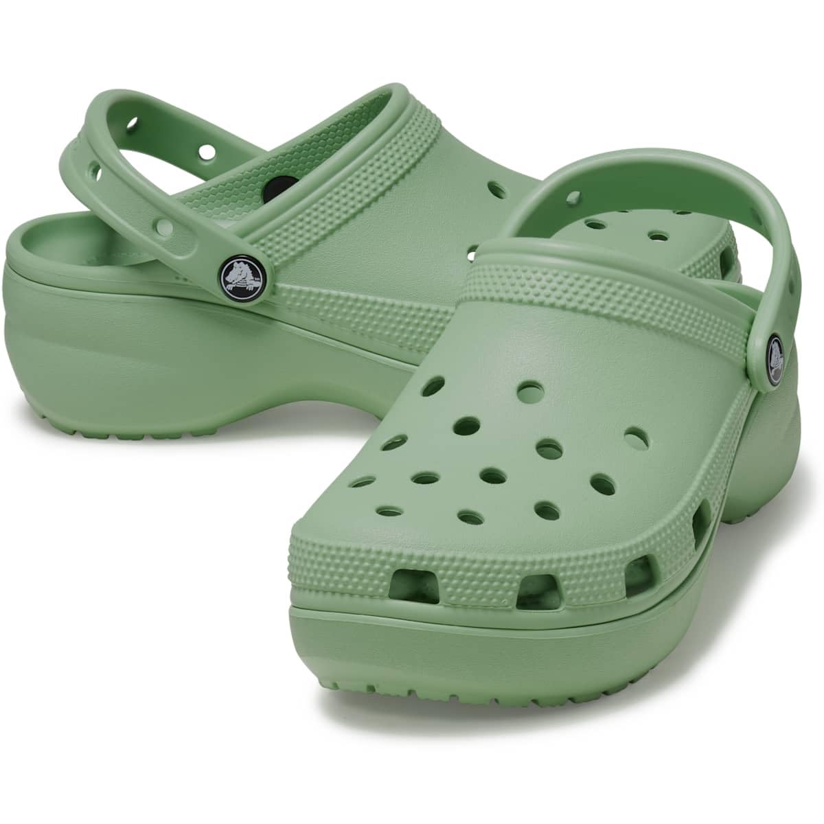 Crocs Women's Classic Platform Glitter Clog