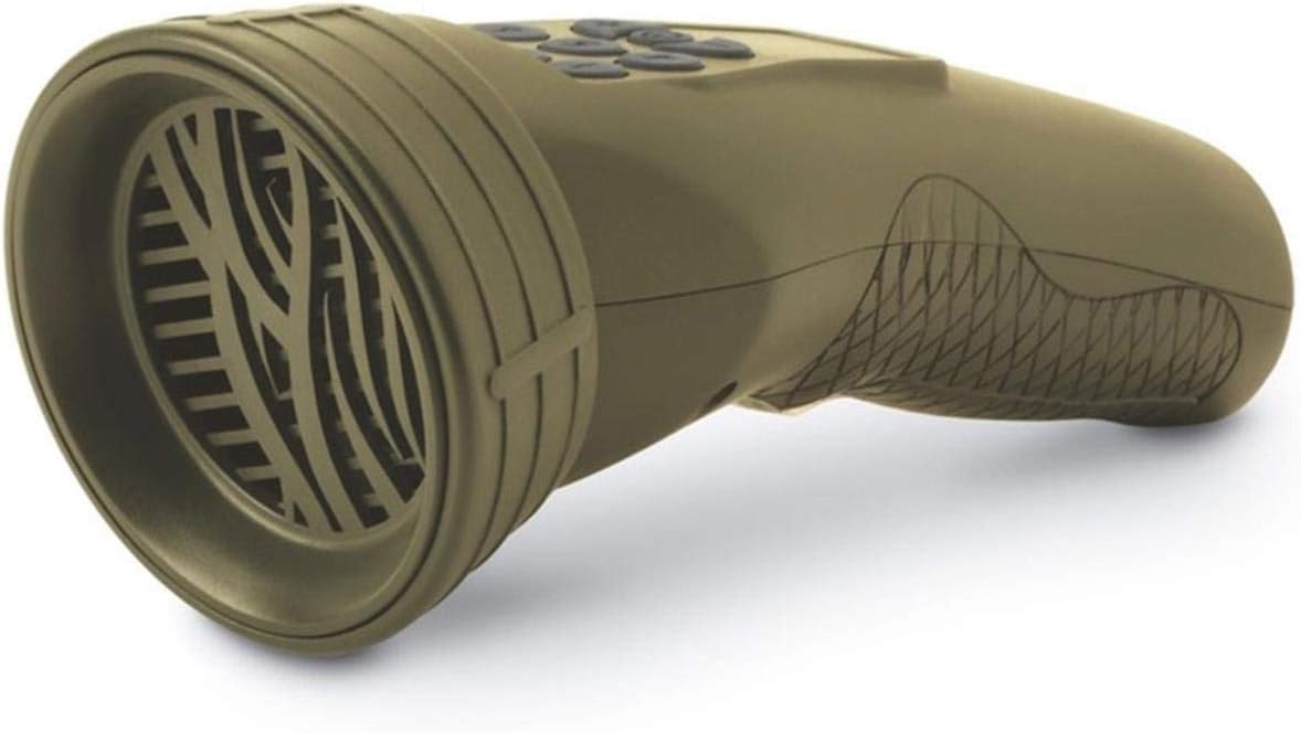 Mantis Six Shooter Compact Easy-to-Use Electronic Game Call - Predator Hunting Accessory,Dark green
