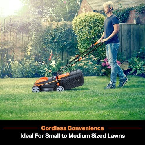 LawnMaster MEB1114K Electric Corded Lawn Mower 15-Inch 11AMP