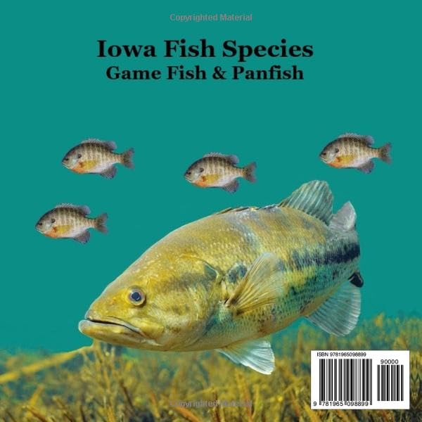 Iowa Game Fish and Panfish Species Kids Book: Great Book About the Different Types of Fish in Iowa