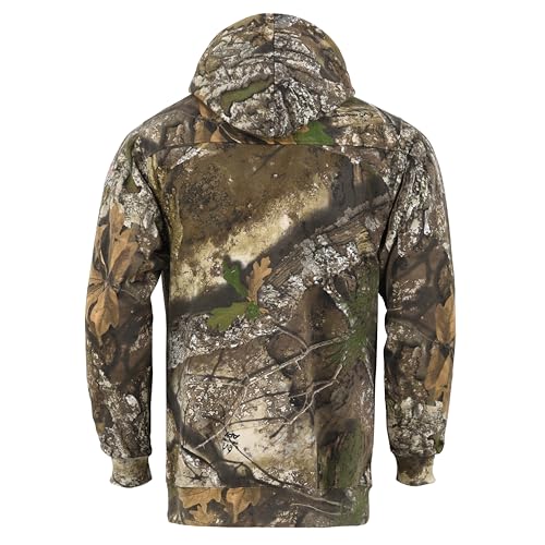 Realtree Apx Camouflage Premium Pullover Hoodies for Men and Women Hunting Gear with Zippered Pocket