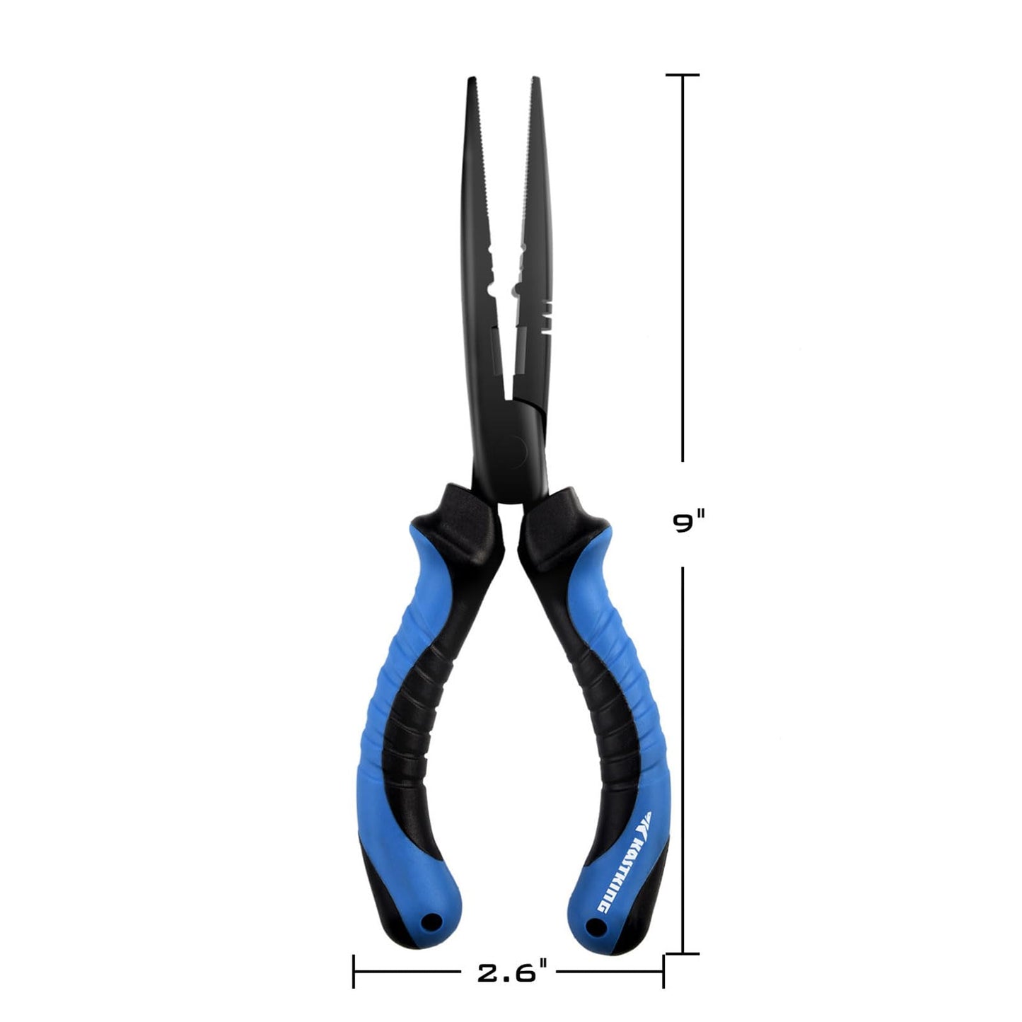 KastKing Intimidator Fishing Pliers, 7 inch Straight Nose
