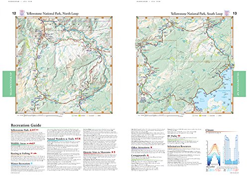 Wyoming Road & Recreation Atlas - 5th Edition, 2022 (Benchmark Road & Recreation Atlases)