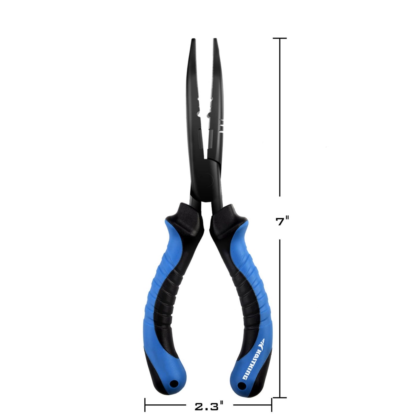 KastKing Intimidator Fishing Pliers, 7 inch Straight Nose