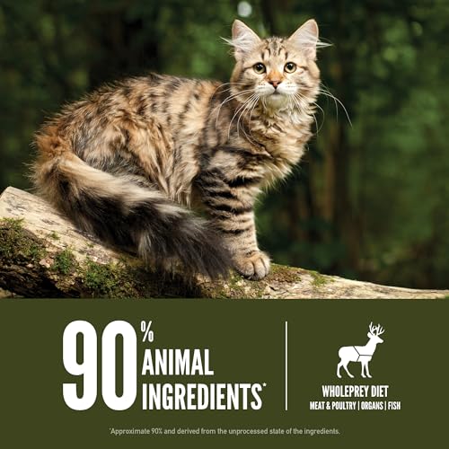 ORIJEN Grain Free High Protein Premium Dry Cat Food Original Recipe, 4lb Bag