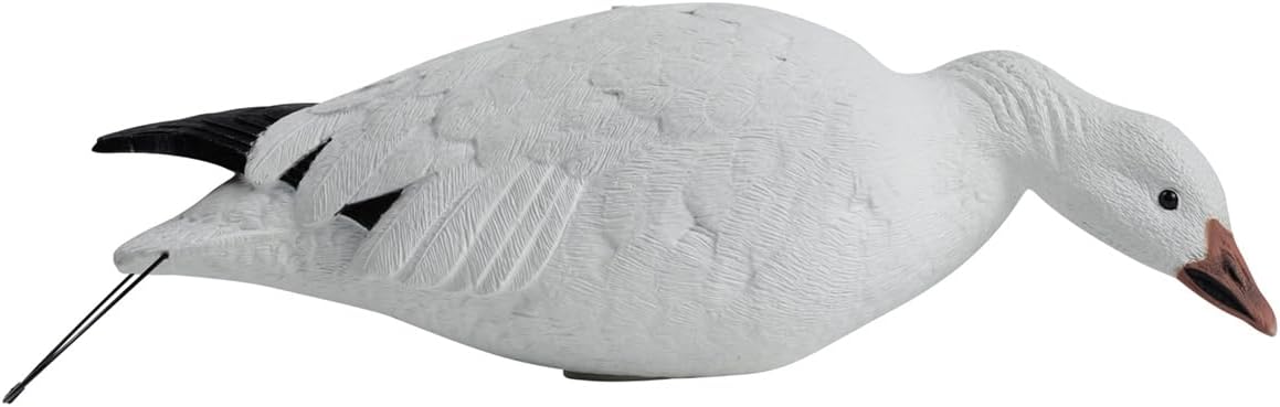 Hardcore Waterfowl Rugged Series Full Body Snow and Blue Goose Touchdown Decoys 12-Pack