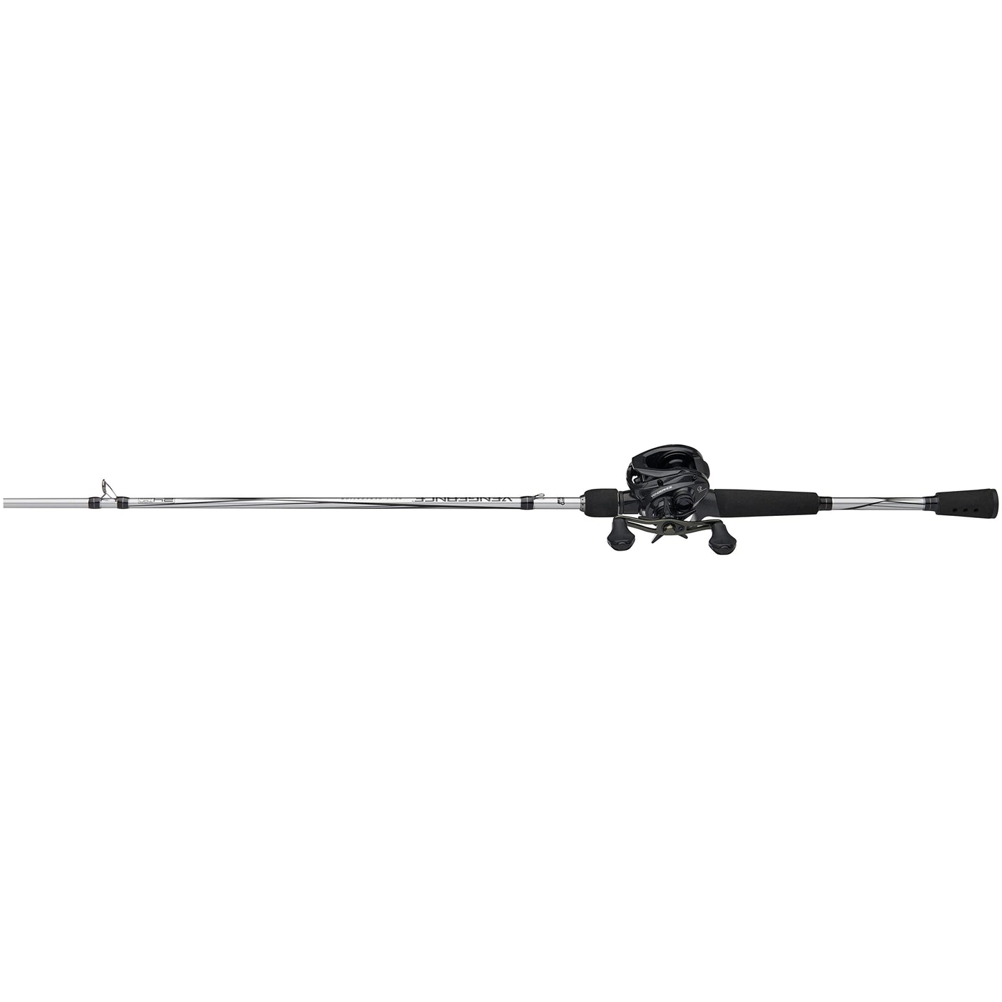 Abu Garcia Vengeance Low Profile Baitcast Reel and Fishing Rod Combo