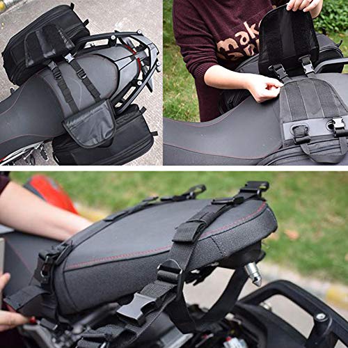 Powersports Saddle Bags - Waterproof Motorcycle Luggage, Helmet & Pillion Seat Side Bags
