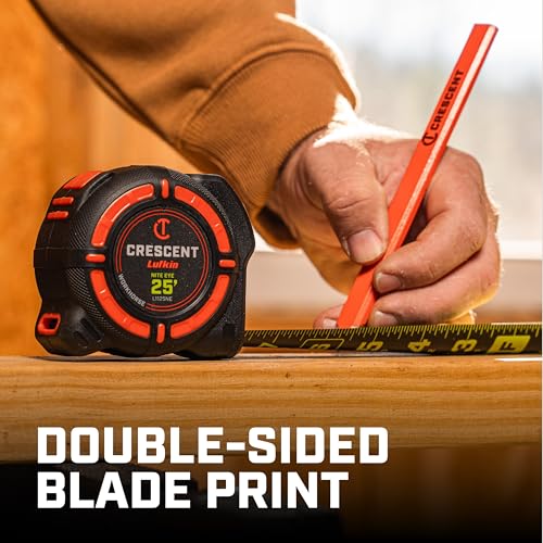 Crescent Lufkin 25 Ft. WORKHORSE NITE EYE Tape Measure | L1125NE