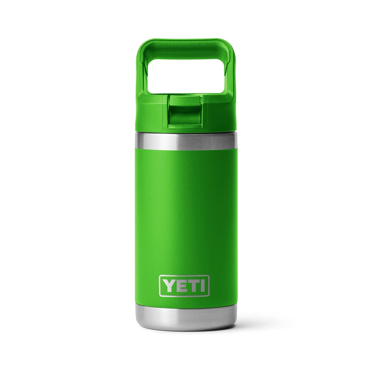 YETI Rambler Jr. 12 oz Kids Bottle, with Straw Cap, Canopy Green