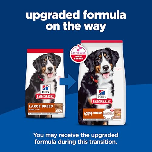 Hill's Science Diet Large Breed, Adult 1-5, Large Breed Premium Nutrition, Dry Dog Food, Chicken & Barley, 35 lb Bag