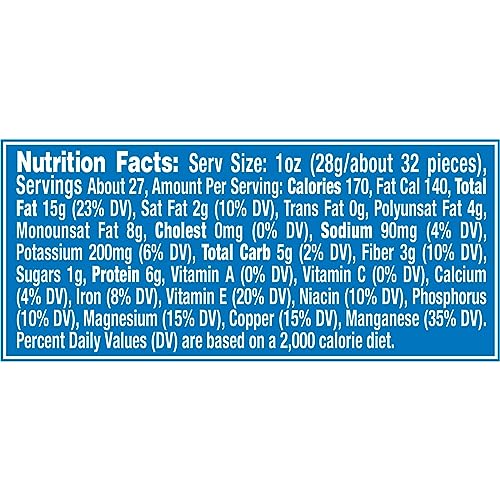 PLANTERS Deluxe Mixed Nuts, Cashews, Almonds, Pecans, Pistachios, Hazelnuts, Roasted with Sea Salt, Party Snacks, Plant-Based Protein Nut Mix, Snacks for Adults, After School Snack Mix, 27oz