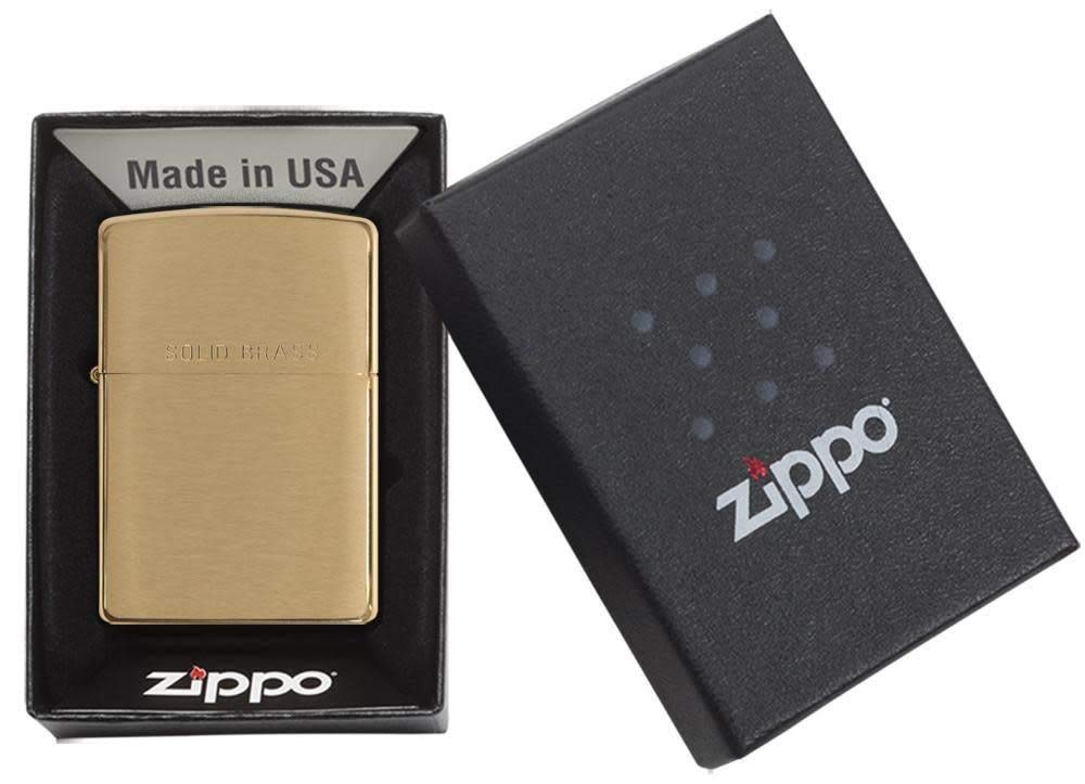 Zippo Brass Pocket Lighters