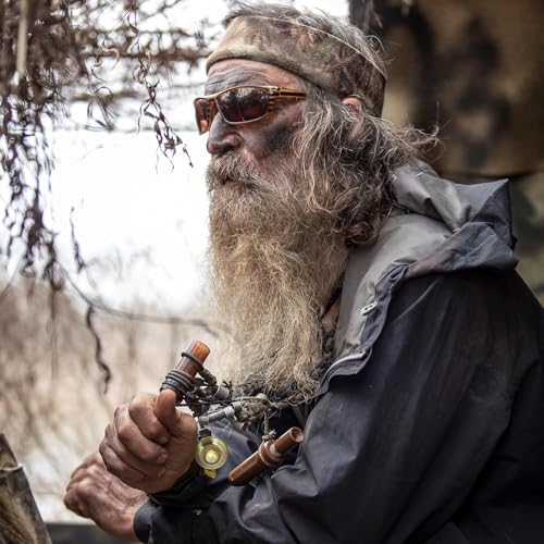 DUCK COMMANDER Jase Robertson Pro Series Duck Call | Must Have Hunting Accessory | Duck Hunting Realistic Sound Mouth Call