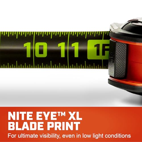 Crescent Lufkin 25 Ft. WORKHORSE NITE EYE Tape Measure | L1125NE