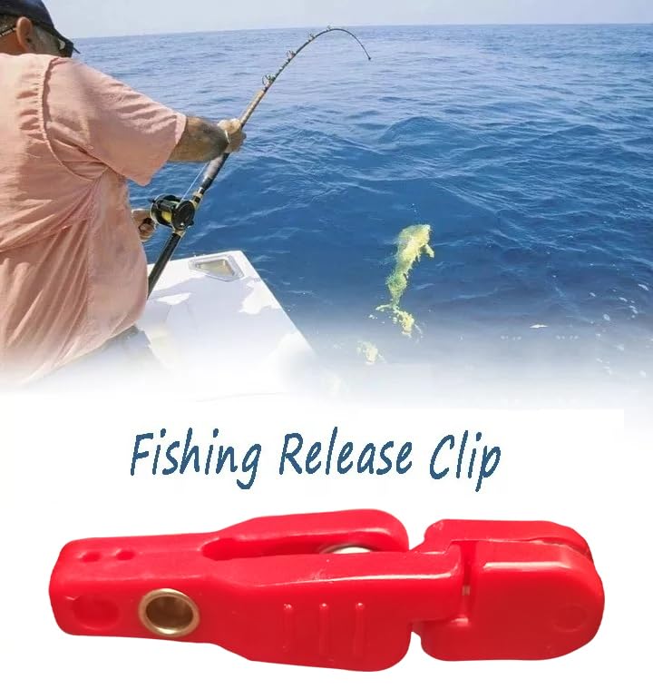 Heavy Tension Snap Release Clips for Weight Planer Board Kites Downrigger Trolling Fishing