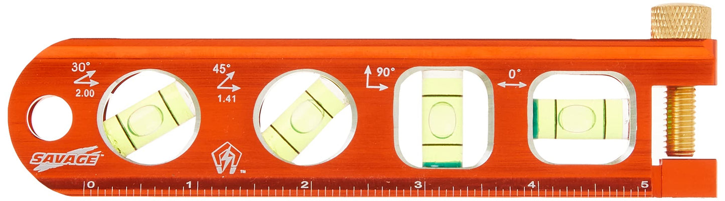 Swanson TL043M 9-Inch Savage Magnetic Torpedo Level, Orange