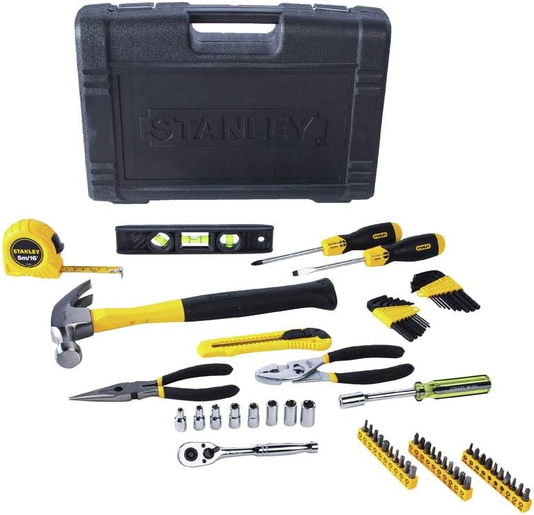 STANLEY Tool Set, Home/Mechanics, 65 Piece (94-248),Black