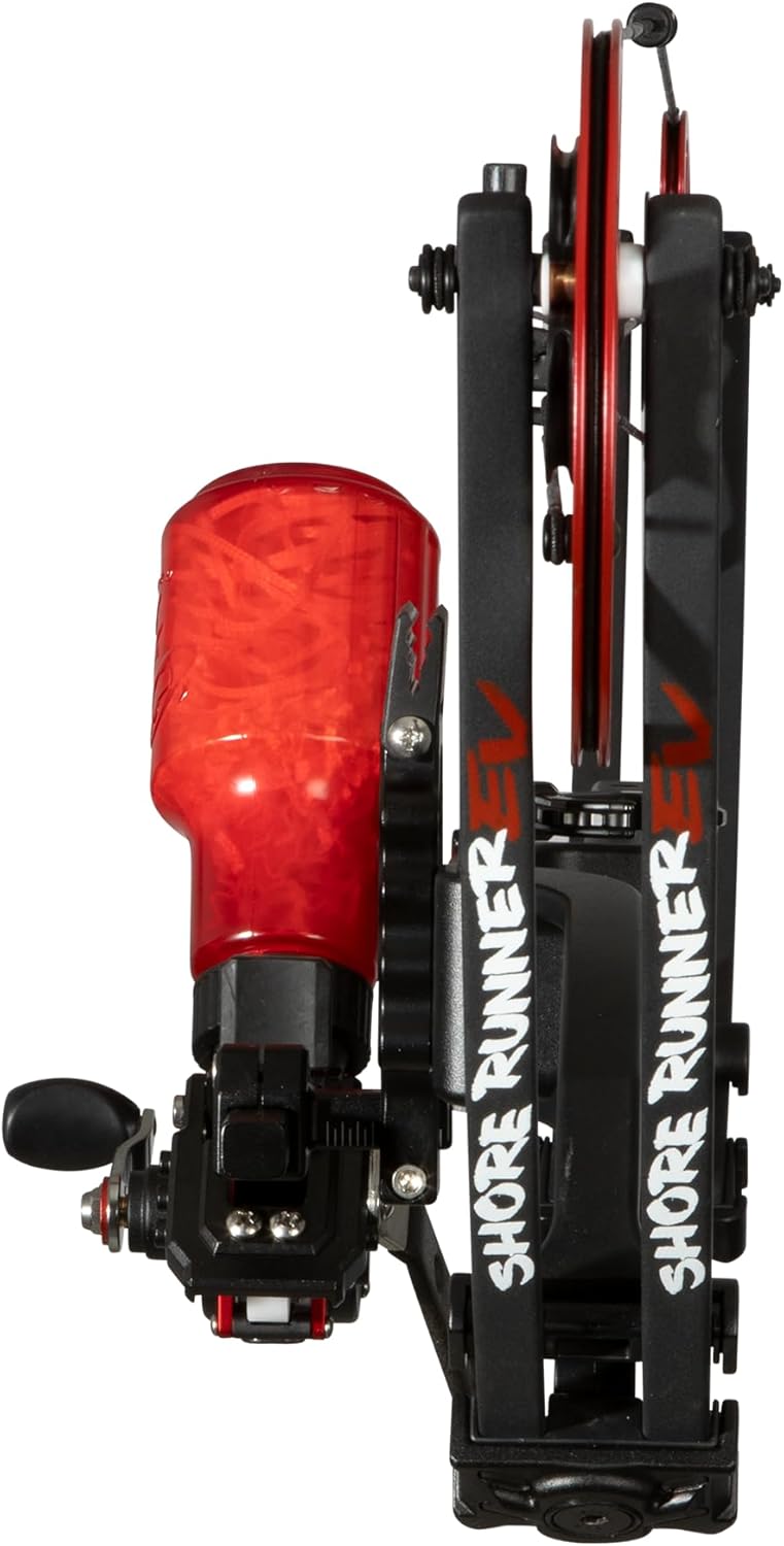 Cajun Bowfishing Shore Runner EVW Bowfishing Bow with Winch Pro Reel