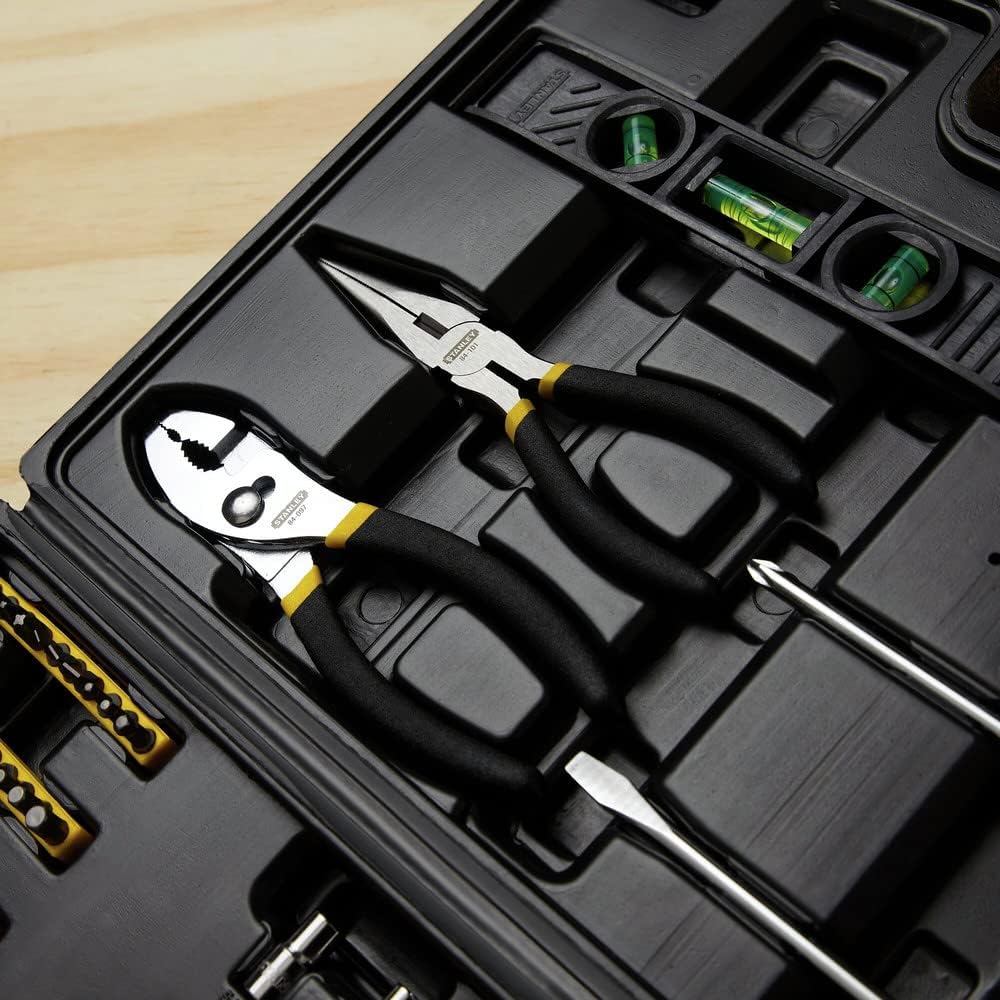 STANLEY Tool Set, Home/Mechanics, 65 Piece (94-248),Black