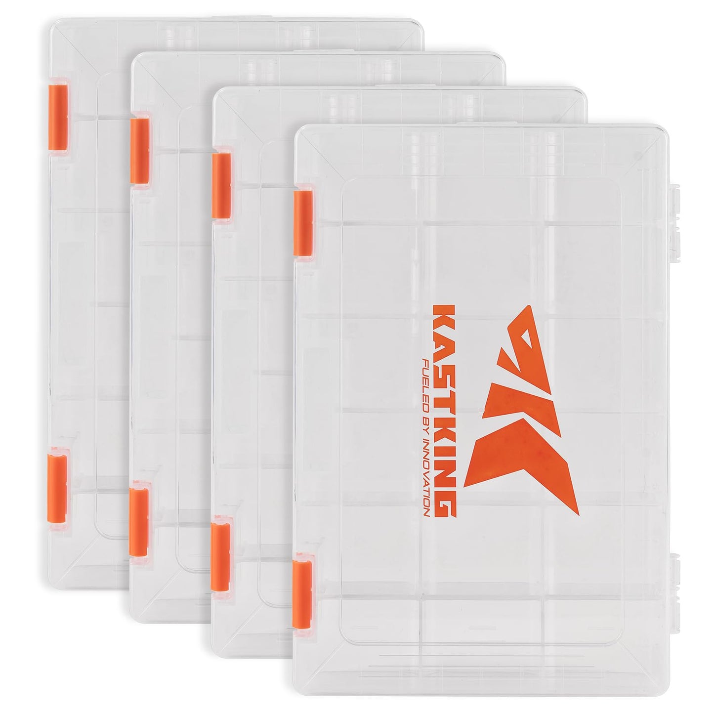KastKing Karryall Fishing Tackle Bags with 4 * 3600 Tackle Trays - Saltwater & Freshwater Fishing Gear Storage