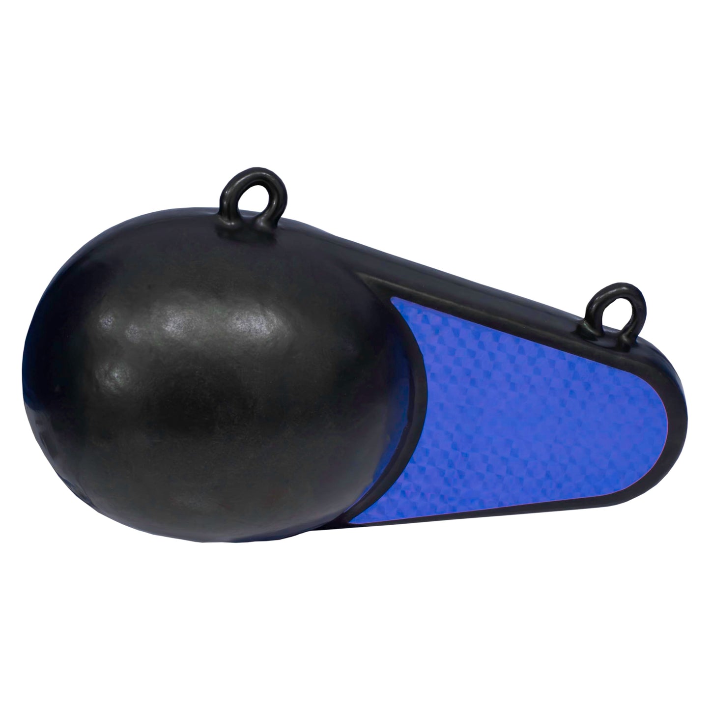 Extreme Max 3006.6747 Pancake Downrigger Weight with Protective Coating - 8 lbs.,Black