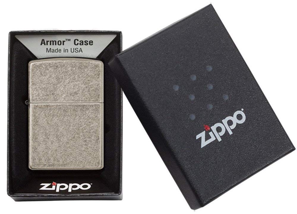 Zippo 200 Classic Brushed Chrome Pocket Lighter