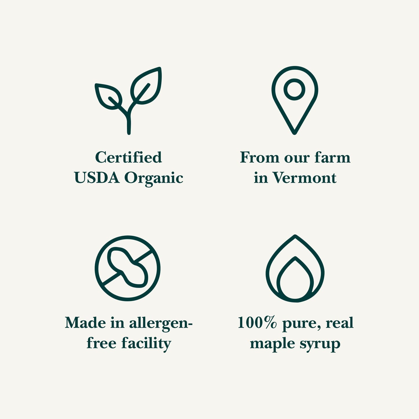 Vermont Maple Syrup - 64 oz Grade A, Golden Delicate Organic Maple Syrup - 100% Pure and Authentic Maple Syrup for Pancakes, Waffles and More - Nut free, Gluten Free, Vegan, Paleo