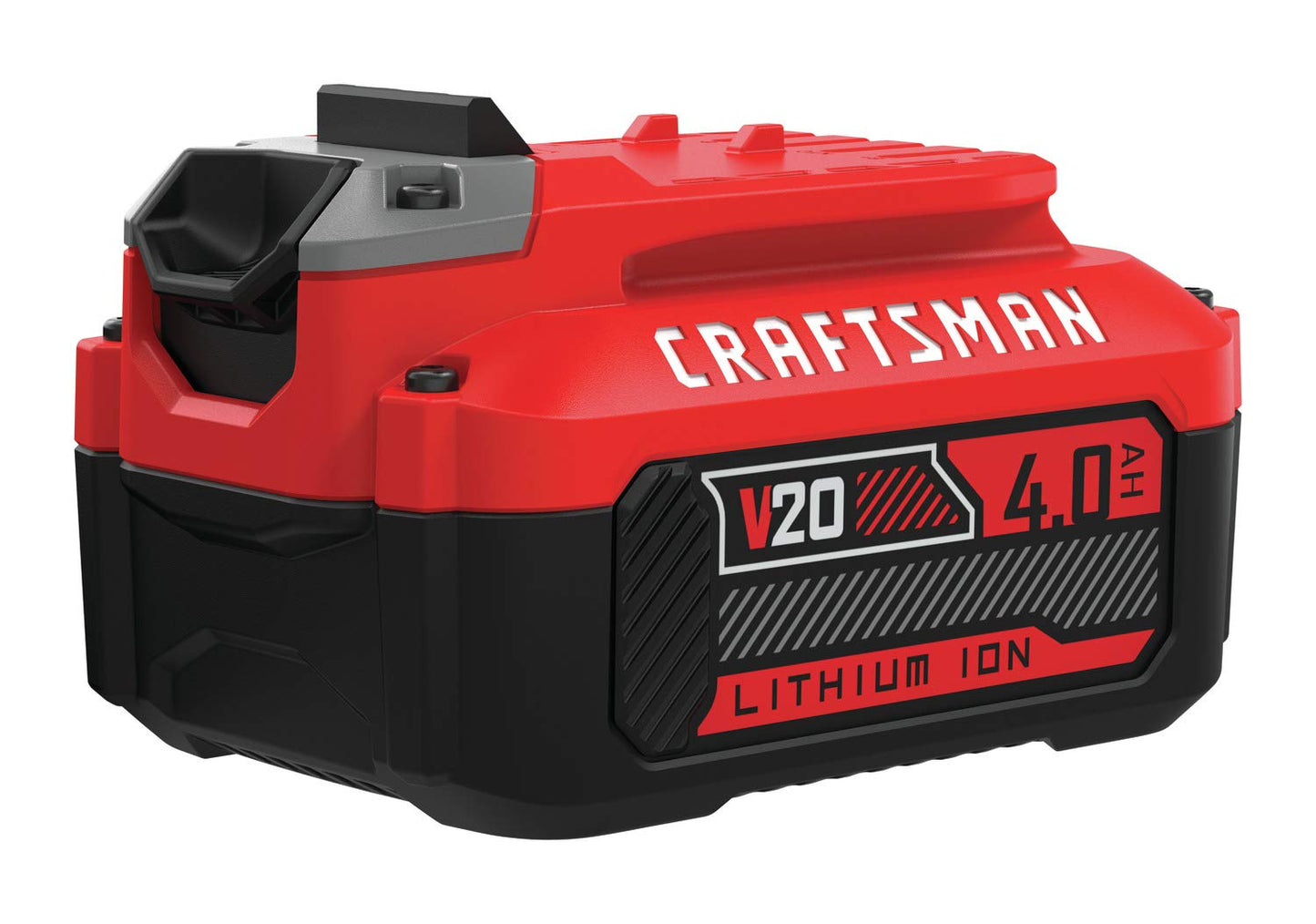 CRAFTSMAN 20V Power Tool Battery 2-Pack, Lithium-ion with Charger (CMCB204-2CK)