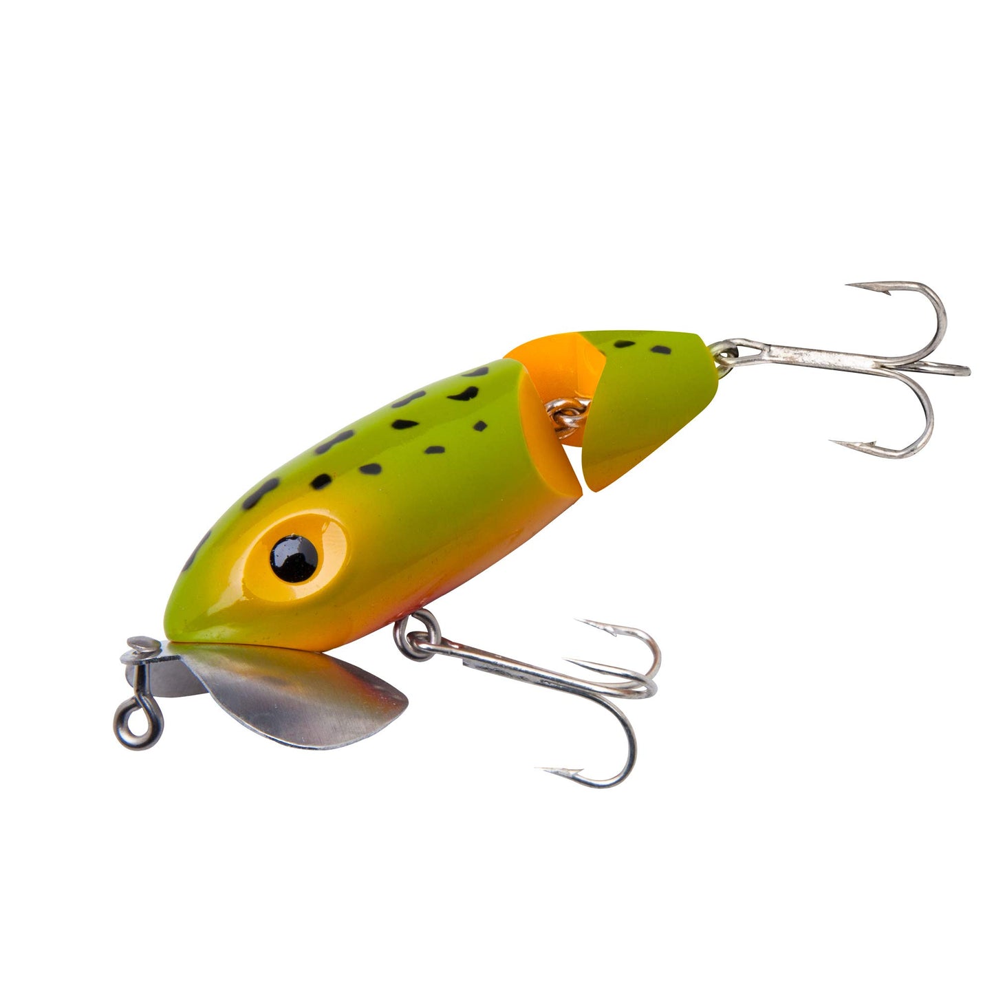 Jitterbug Topwater Bass Fishing Lure - Excellent for Night Fishing