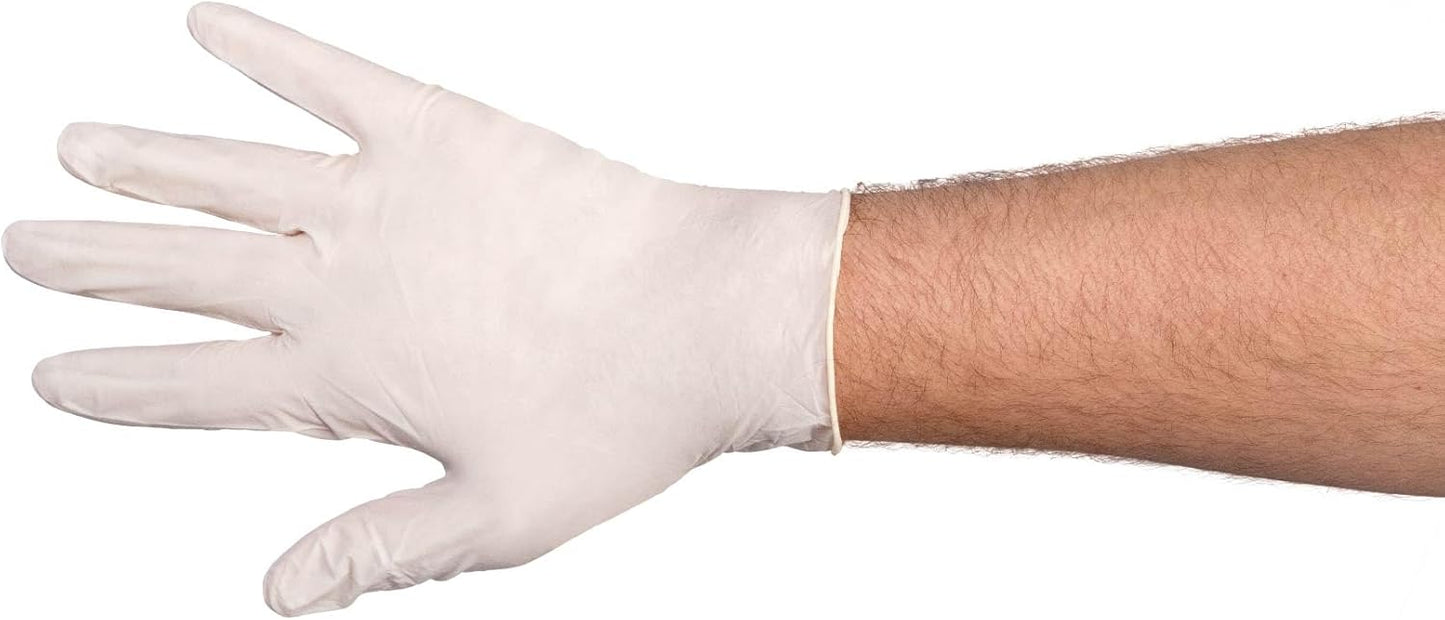 Hunters Specialties Field Dressing Gloves Combo Pack 6 Pairs Short Latex Gloves & 6 Pairs Shoulder-Length Poly Gloves for Deer Gutting