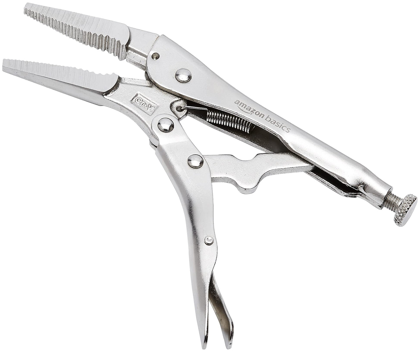 Amazon Basics 3-Piece Quick Release Groove Joint Pliers Set, Drop Forged Chrome Vanadium Steel, Includes 7-inch,10-inch, and 12-inch, Black