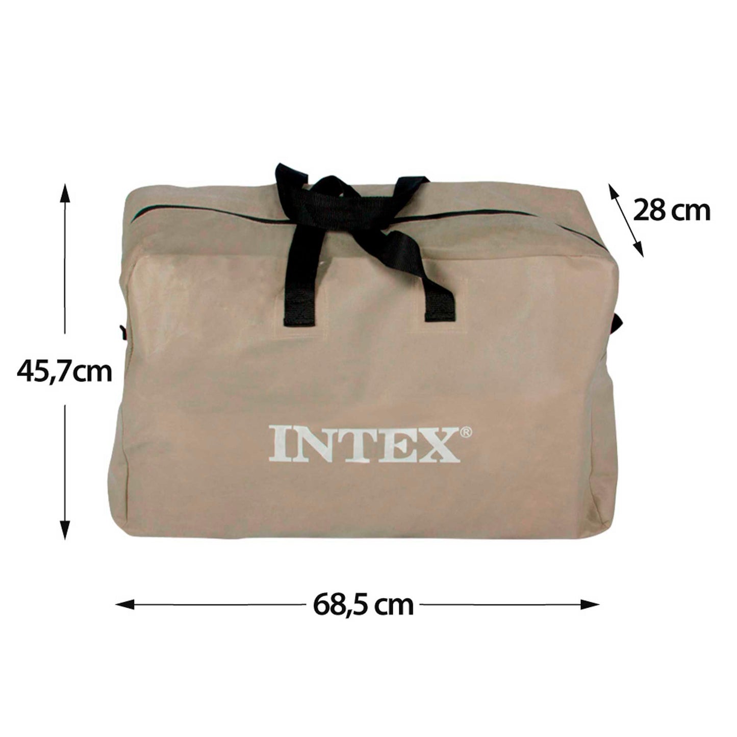 INTEX Challenger Inflatable Kayak Series: Includes Deluxe 86in Kayak Paddles and High-Output Pump – SuperStrong PVC – Adjustable Seat with Backrest – Removable Skeg – Cargo Storage Net