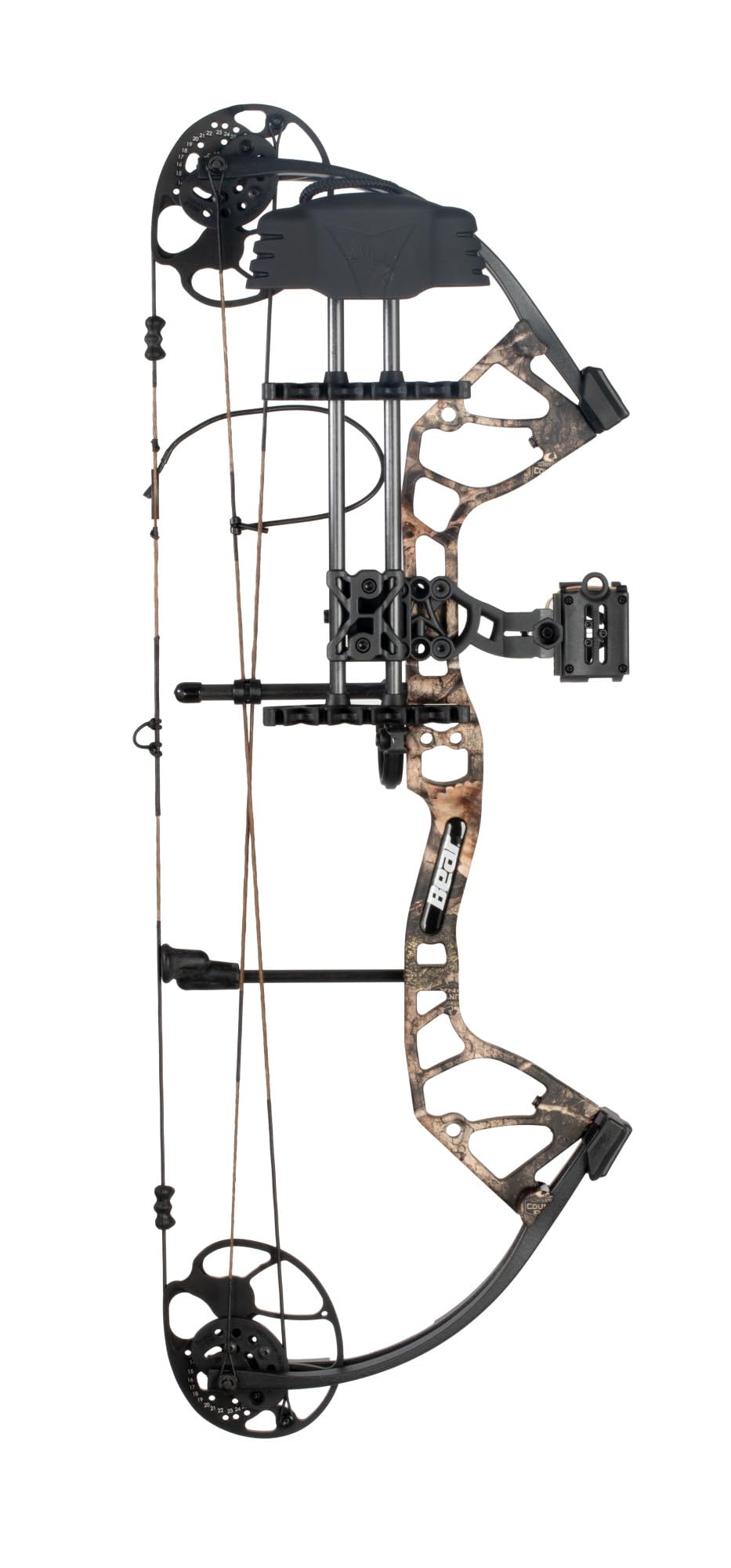 Bear Archery Royale Ready to Hunt Compound Bow Package for Adults and Youth, 12”- 27” Draw Length, 5-50 Lbs Draw Weight, Up to 290 FPS, Limbs Made in USA, Limited Life-Time Warranty