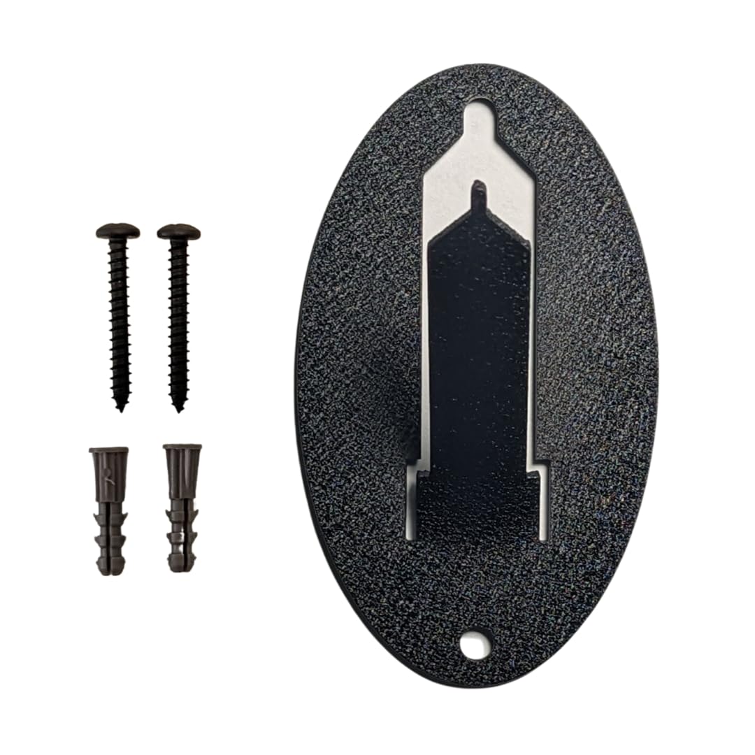 Easy European Mount Skull Hanger - Made in The USA with American Steel - Whitetail Deer Skull Hook mounting System - Euro Mount kit - Quick Install - Hog Bear Antelope Coyote