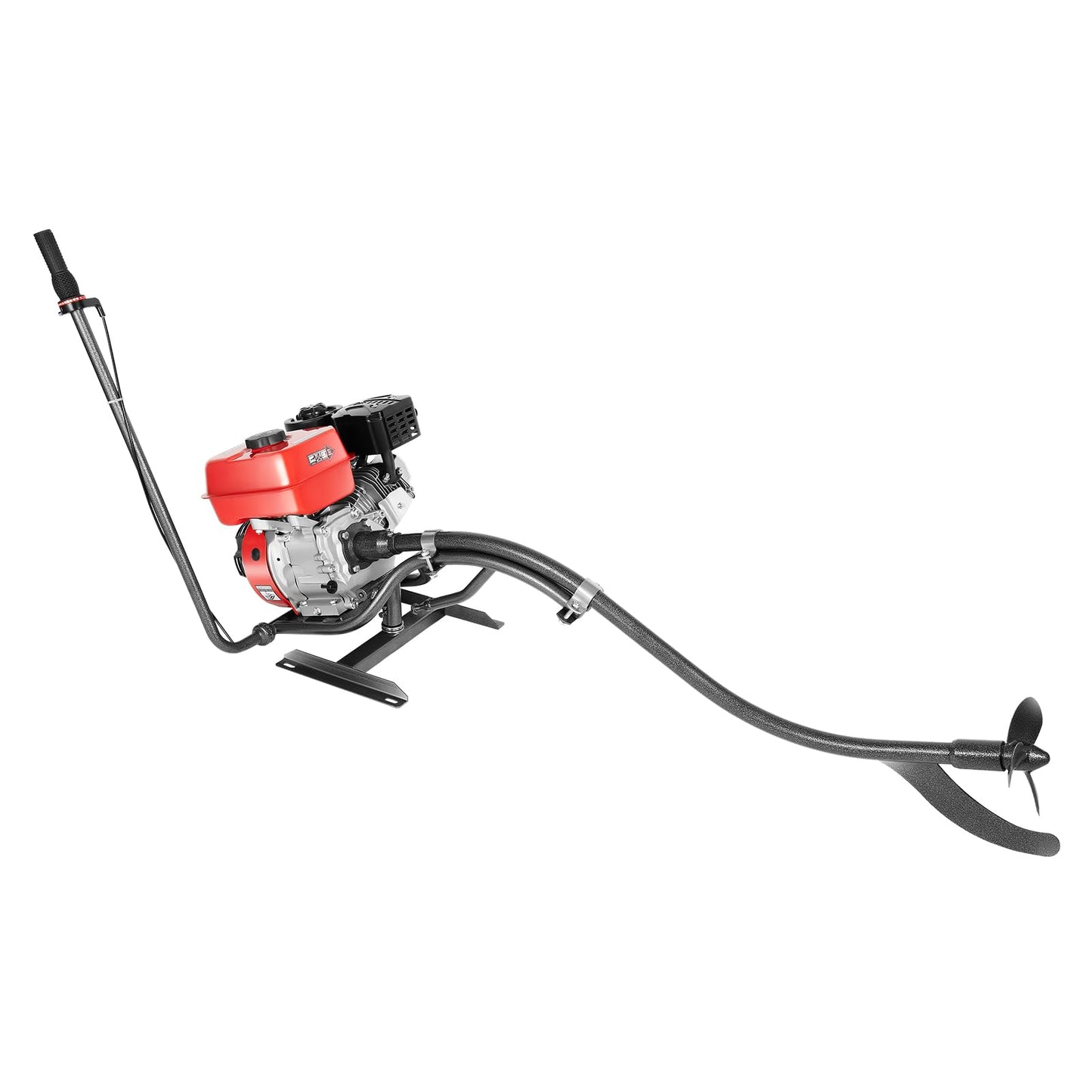 Mercury 7.5 HP Gasoline 212CC 3600RPM 4 Stroke Outboard Motor, Long Tail Mud Motor Kit with Water Cooling & TCI System for Fishing & Inflatable Boats